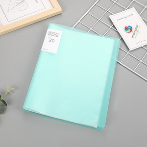 Carpeta <span class=keywords><strong>Portafolio</strong></span> con Fundas de Plástico, Carpeta de Presentación con Bolsillos, Protectores de Hojas Transparentes, Libro de Presentación - Product Image 5