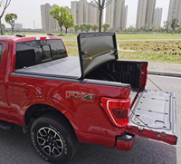 KSCPRO Couverture de tonneau de lit de camion à trois volets souple de haute qualité pour Ford F250/F350/F450 de 1999 à 2020
