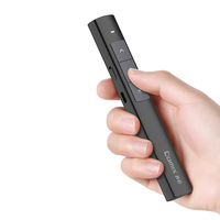 COMIX Télécommande de présentation sans fil USB 2.4G avec pointeur laser, stylo de présentation et fonction de clic