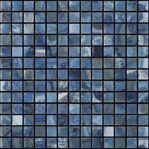 Mosaïque 25x25 mate Delfos en verre recyclé, fabriquée en Espagne, écologique, pour revêtement mural et sol de salle de bain, mosaïque de qualité supérieure - Product Image 1
