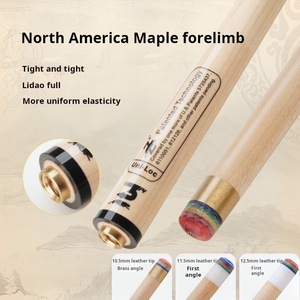 Cục cơ bi-a Qingtianbao Forelimb Pool Cue Black Eight Small Head Middle Head Cue Big Head Nine Cue Maple Front Section - Product Image 2