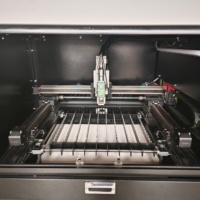 Découpeuse laser à fibre refroidie par air LM-4030DF 800W pour la découpe, la gravure, le marquage et la production de prototypes en métal