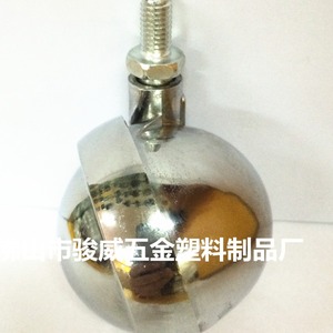 Roulettes pour meubles 50 mm, roue en polyuréthane, roulement lisse, tige filetée, conception silencieuse - Product Image 5