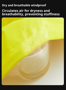 2025 nouveauté Rush vêtements hommes femmes col montant polaire <span class=keywords><strong>veste</strong></span> en plein air <span class=keywords><strong>imperméable</strong></span> coupe-vent sport coupe-vent - Product Image 4