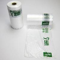 Vente chaude, sac de courses de supermarché de haute qualité, sac en plastique en rouleau continu pour supermarchés, sacs à légumes, supermarché