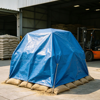 Rouleau de tissu en bâche PP imperméable, haute résistance, écologique, léger, anti-UV pour les couvertures de camions, les couvertures de marchandises