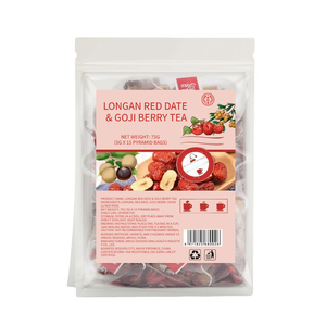Té Herbal Natural de Arillus Longan, Jujube y Wolfberry, 100% Puro, Botánico, Mixto, para el Bienestar, Sin Azúcar, Sin <span class=keywords><strong>Cafeína</strong></span>, en Bolsitas - Product Image 6