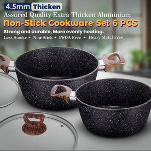 Наборы кухонной посуды с антипригарным покрытием, особо утолщенные, гарантированного качества - Product Image 2