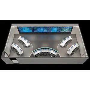 Luz LED Inteligente Operação Console Centro De Operações De Emergência Sala De Controle Consoles