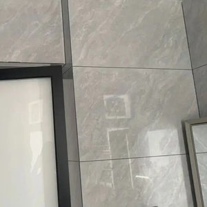 Carrelage de mur de cuisine en céramique émaillée moderne de 300x600mm en marbre gris 12x24 "brillant rustique carré antibactérien intérieur mur de <span class=keywords><strong>sol</strong></span> - Product Image 4