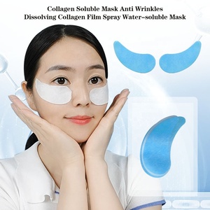 Parches de Ojos de Colágeno y Ácido Hialurónico, Disolubles, Herbales, Veganos, Orgánicos, Sin Fragancia, Antiarrugas, Hidratantes e Iluminadores - Product Image 2