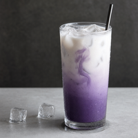 Poudre d'Ube, Poudre d'Igname Violette, Colorant Alimentaire Naturel Violet pour la Pâtisserie, la Crème Glacée, les Desserts et la Préparation de Boissons