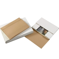 Enveloppes pour livres auto-adhésives, boîtes d'emballage réglables, emballage pour livres, boîtes postales en carton