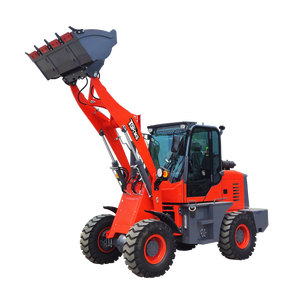 TOPONE TL920 1.5ton 1500KG Mini Loader hidrolik kecil kompak pertanian pertanian hewan peliharaan roda depan Loader - Product Image 2