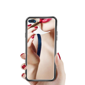 กระจกเงาดีไซน์อินเทอร์เน็ตเทรนดี้สำหรับเคสมือถือรุ่น 17 iPhone16e ป้องกันการตกกระแทก แฟชั่นผู้หญิง 14promax กระจกนิรภัย - Product Image 5