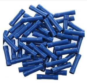 Lot de 100 connecteurs bout à bout à sertir connecteur bout à bout entièrement isolé PVC fil droit connecteur d'épissure bout à bout - Product Image 3