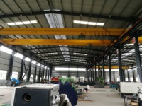 EOT Crane 10 Ton Double Girder Overhead Crane com grua elétrica, estrutura compacta para elevação da oficina