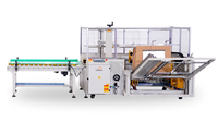 Machine de formage de cartons entièrement automatique pour bouteilles, papier, plastique, certifiée CE, pour l'habillement et les textiles