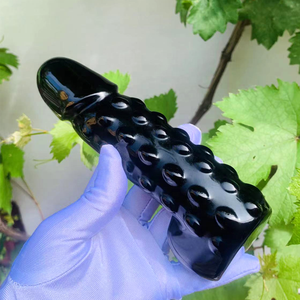 <span class=keywords><strong>7</strong></span> <span class=keywords><strong>Inch</strong></span> <span class=keywords><strong>Dildo</strong></span> Zwart Obsidiaan <span class=keywords><strong>Penis</strong></span> Yoni Toverstaf Volwassen Seksspeeltje G-Spot Simulatie Kristal <span class=keywords><strong>Dildo</strong></span> 'S Voor Vrouwen Wand Massager Zwarte <span class=keywords><strong>Dildo</strong></span> - Product Image 6