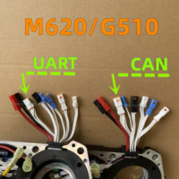 Controlador de Repuesto 8fun 48v 1000w para Motor Central M620 MM G510, Motor Ultra sin Escobillas con Transmisión por Engranajes, Protocolos UART, Resistente al Agua IP65