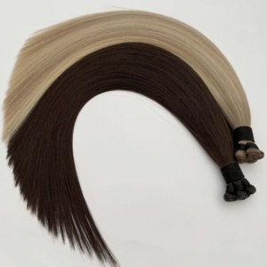 Extensiones de Cabello Humano Virgen y Genius Weft Rizado Atado a Mano al por Mayor para Mujeres de Proveedores de Cabello en 2025 - Product Image 4