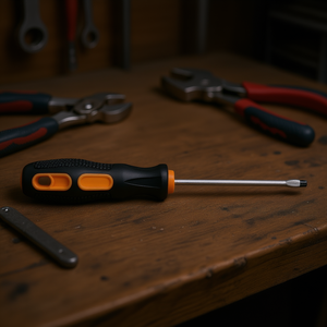 Flat <b>Screwdriver</b> 3x75mm Ergonomic Handle <b>Precision</b> Tip - Product Image 3