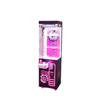 Mini machine à griffes d'intérieur en plastique, à monnayeur, certifiée CE, personnalisable, pour enfants de 3 ans et plus, jeu d'arcade, machine à griffes