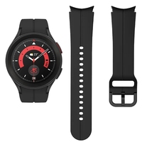 Correa de reloj inteligente para Galaxy Watch 4 Classic 42 46mm Correa de silicona para Samsung Watch 4 5 40 44mm Watch 5 Pro 45mm