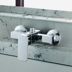 <span class=keywords><strong>Grifo</strong></span> de <span class=keywords><strong>Ducha</strong></span> Cuadrado de Cromo y Zinc, Nuevo Estilo de Montaje en Pared de Dos Vías, <span class=keywords><strong>Grifo</strong></span> para Bañera y <span class=keywords><strong>Ducha</strong></span> - Product Image 1