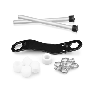 Kit de Llave y Tapón de Drenaje para Calentador de Agua de RV con Varilla de Ánodo, <span class=keywords><strong>Accesorios</strong></span> de Repuesto Completos para el Mantenimiento de Calentadores de Agua de Autocaravanas - Product Image 1