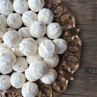 Boule Tongcao de 4 cm faite à la main, en stock, écologique, tendance et mignonne, pour la décoration intérieure, boule Sola, sachet de fleurs séchées transfrontalier, usage quotidien