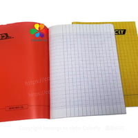 Cahier d'Exercices A4 Personnalisé d'Usine avec Couverture PP, Prix Compétitif, Vente en Gros, Fournitures Scolaires
