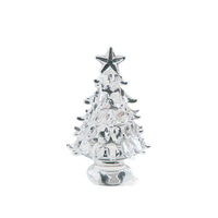 Handgefertigter Murano-Stil Massivglas Weihnachtsbaum Miniatur Kristall Christbaum Tischdekoration Feiertagsgeschenk-Kollektion