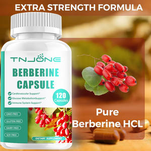 Prix de gros OEM capsules de berbérine prend en charge le cholestérol sain et aide à soutenir l'énergie cellulaire soutien capsules de berbérine - Product Image 3