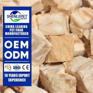 Dolcetti funzionali di supporto digestivo senza glutine per piccoli granuli di merluzzo per animali domestici di medie dimensioni alimenti liofilizzati per animali domestici - Product Image 1