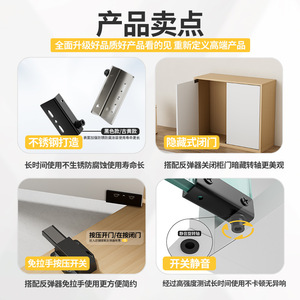 ขายึดมุม CT สแตนเลสสำหรับประตูตู้ 2 รู ดีไซน์เรียบง่าย ติดตั้งง่าย - Product Image 4
