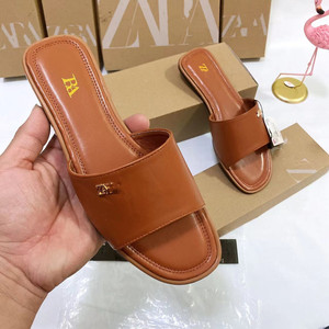 Nuovi <span class=keywords><strong>Sandali</strong></span> Estivi Piatti Slip-on per <span class=keywords><strong>Donna</strong></span>, Design Semplice con Chiusura Metallica, Antiscivolo e Leggeri - Product Image 4