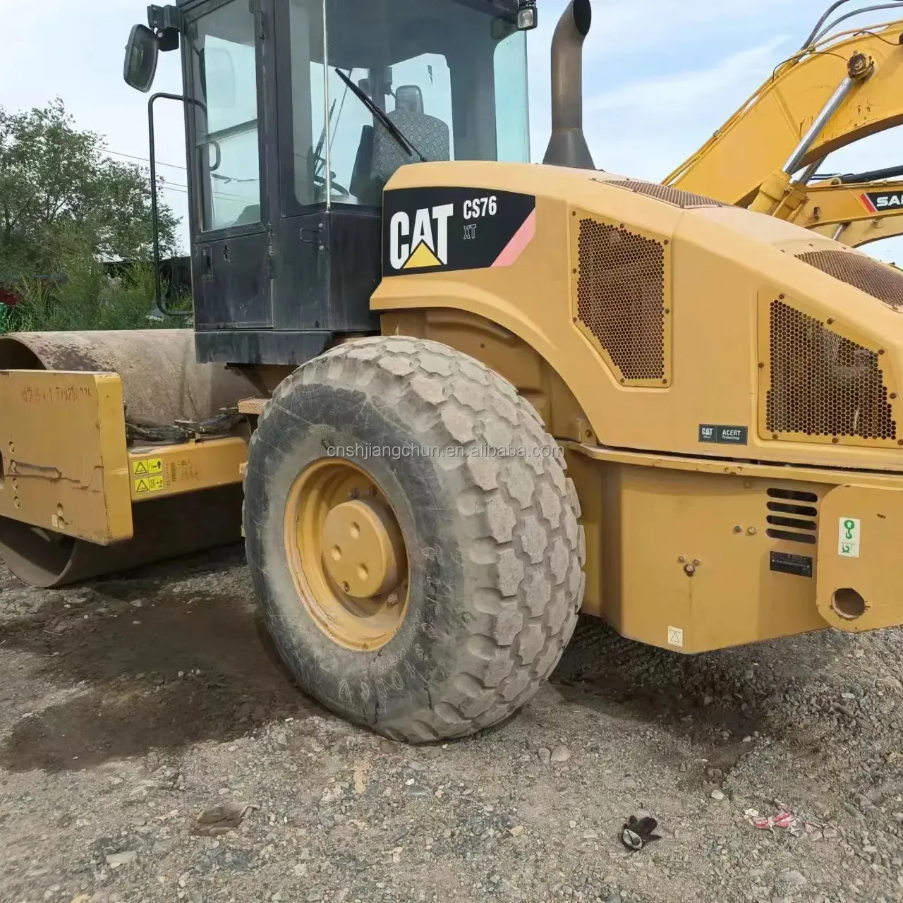 Usato CAT CS76XT per la vendita di seconda mano rullo caterpillar in buone condizioni di alta qualità di marca, a prezzi accessibili e in magazzino