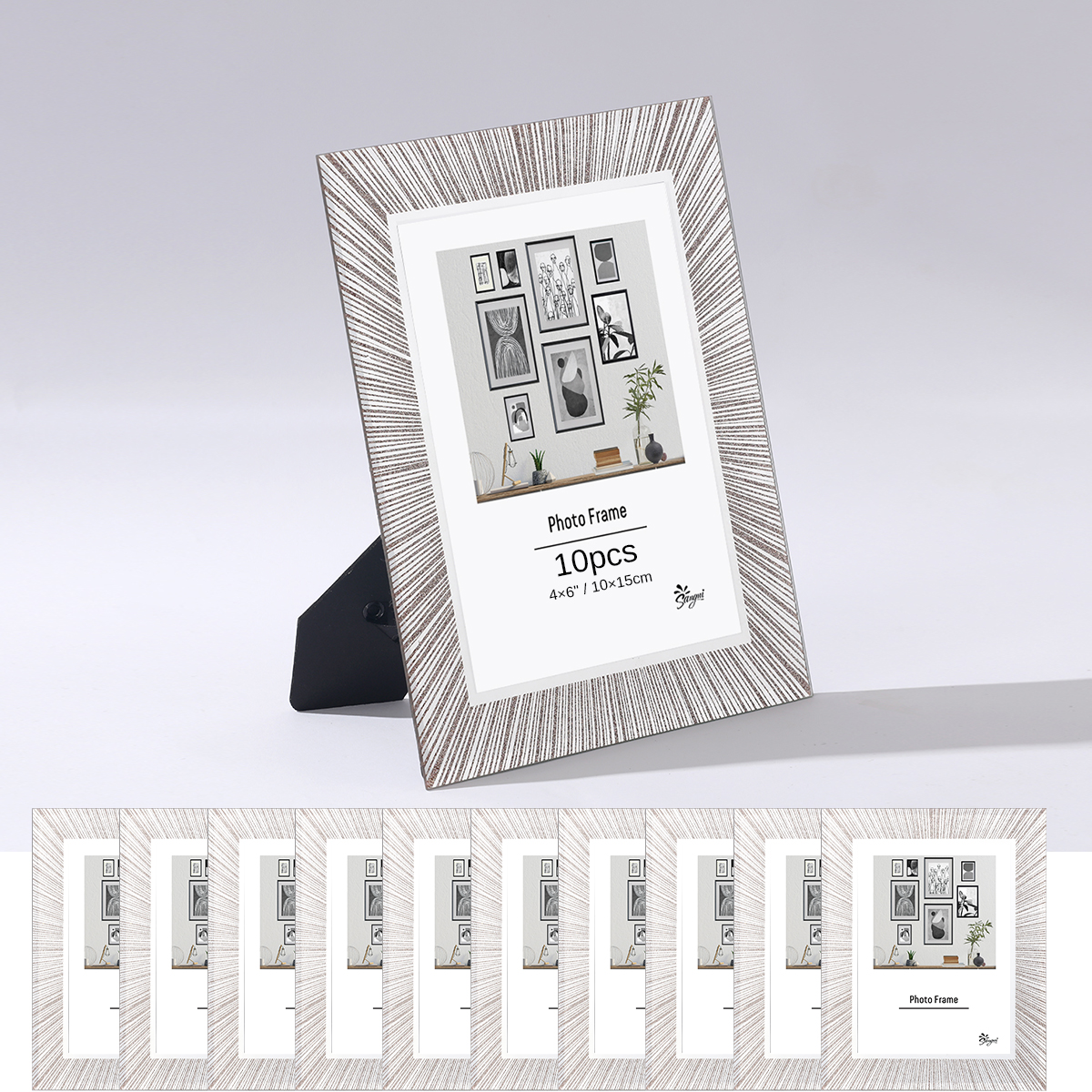 Cadre photo en verre 4*6