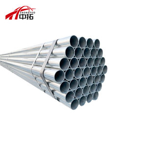 Nhúng nóng Pre mạ kẽm ống tròn ASTM <span class=keywords><strong>A53</strong></span> GRA Carbon liền mạch thép mạ kẽm Ống - Product Image 3