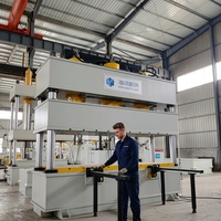 Presse hydraulique à chaud de 1000 tonnes, utilisée pour le pressage à chaud de matériaux composites et de produits en fibre de verre