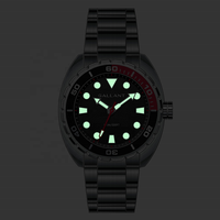 Montre mécanique personnalisée de sport squelette pour homme, accessoire de plongée automatique de 1000 mètres