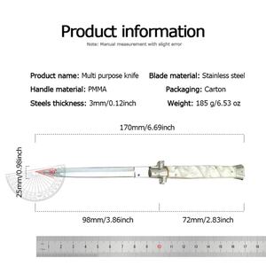 Cuchillo de Bolsillo Táctico Mafi de Acero Inoxidable de Alta Calidad, Hoja de 25 mm, Personalizable, para Uso Industrial y Cocina, Producto OEM - Product Image 6