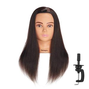 Tête de mannequin professionnelle pour la formation en cosmétologie, présentoir de perruques pour l'école de coiffure <span class=keywords><strong>et</strong></span> le salon - Product Image 1