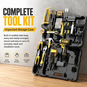Perceuse-visseuse électrique sans fil 12V populaire, ensemble d'outils multifonctions, idéale pour les réparations domestiques et les <span class=keywords><strong>travaux</strong></span> d'amélioration quotidiens - Product Image 5