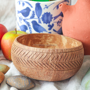 Venta al por mayor de la fábrica personalizada de coco Shell Bowl diseño caliente decoración del hogar hecho en Vietnam - Product Image 6