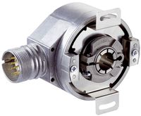 Codeur absolu Sfm60-hmat0k02 / 1051086, 1024 PPR, 12 V, arbre creux, diamètre d'arbre 12 mm, jusqu'à 115°C, montage à bride, IP65