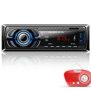12 فولت العالمي بلوتوث السيارات الصوت ستيريو مشغل MP3 ل FM/SD/AUX/USB/واجهة للسيارة في اندفاعة راديو المدخلات استقبال