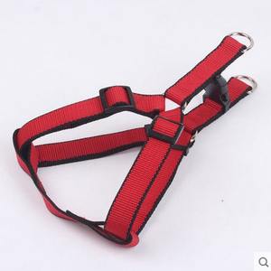 สายรัดสุนัขไนล่อนและปลอกคอสัตว์เลี้ยงที่คัดสรรมาอย่างดีปรับได้พร้อมริบบิ้นแข็งสำหรับตกแต่ง - Product Image 5