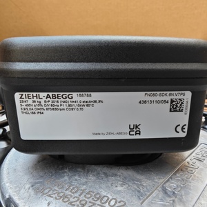 Ventilador axial Ziehl-abegg FN080-SDK.6N.V7P5 168788 para aire acondicionado, ventilación de cocina, refrigeración industrial y sistemas HVAC. - Product Image 6